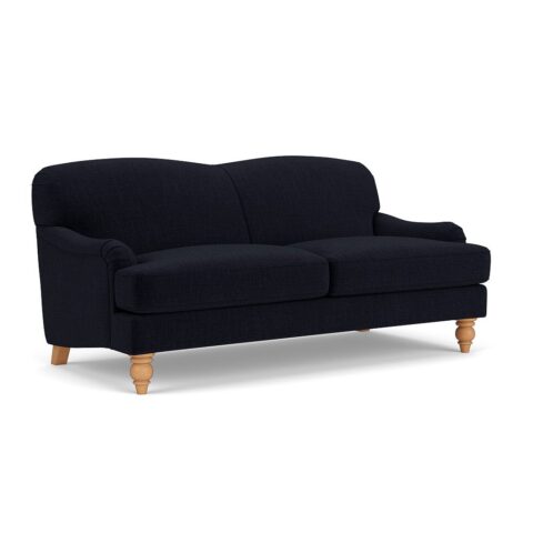 3 Seater Sofa – Ink – Eco Chenille – Ashbee – The Cotswold Company
