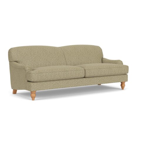 4 Seater Sofa – Apple – Herringbone Weave – Ashbee – The Cotswold Company