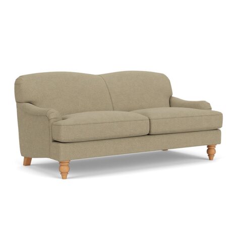 3 Seater Sofa – Green Marl – House Weave – Ashbee – The Cotswold Company