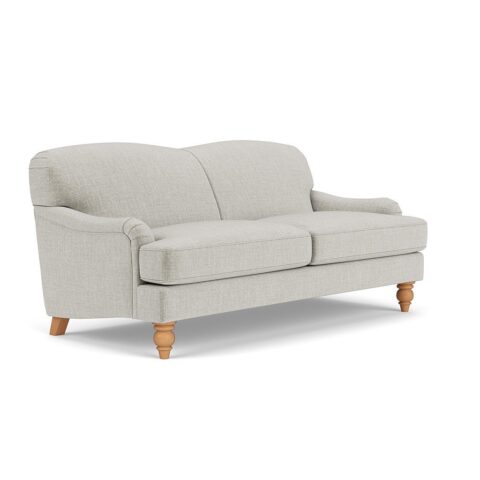 3 Seater Sofa – Grey Mist – Eco Chenille – Ashbee – The Cotswold Company