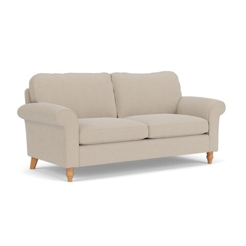 3 Seater Sofa – Natural – Rustic Weave – Hurley – The Cotswold Company
