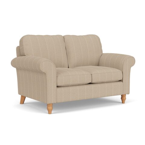 2 Seater Sofa – Natural – Compton Stripe – Hurley – The Cotswold Company