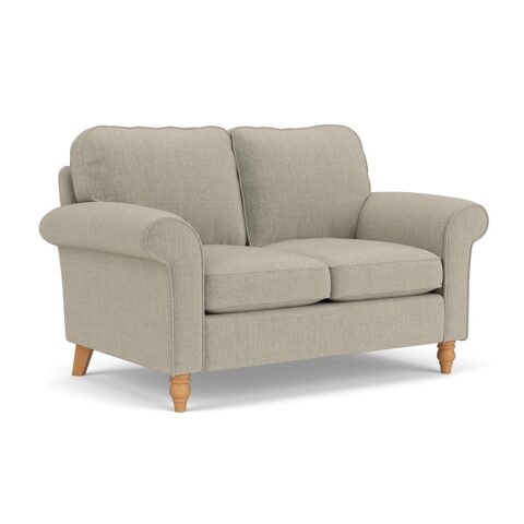 2 Seater Sofa – Natural – Eco Chenille – Hurley – The Cotswold Company