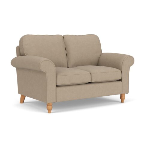 2 Seater Sofa – Natural – House Linen Mix – Hurley – The Cotswold Company