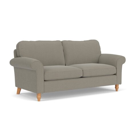 3 Seater Sofa – Flax – Rustic weave – Hurley – The Cotswold Company