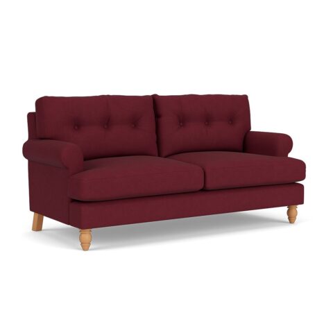 3 Seater Sofa – Rosehip – House Linen Mix – Talbot – The Cotswold Company
