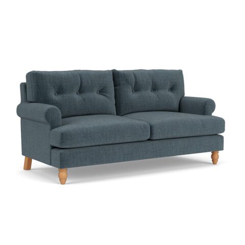 3 Seater Sofa – Teal – Eco Chenille – Talbot – The Cotswold Company
