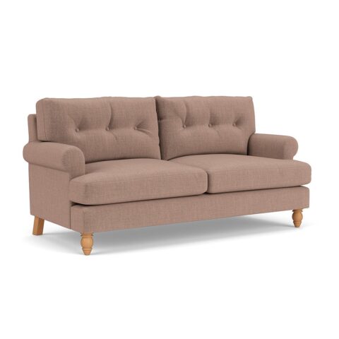 3 Seater Sofa – Dusky Rose – Eco Chenille – Talbot – The Cotswold Company