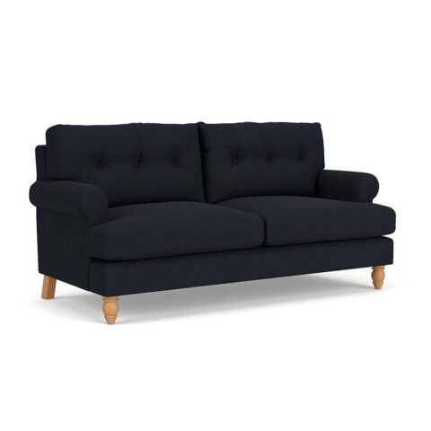 3 Seater Sofa – Ink – House Linen Mix – Talbot – The Cotswold Company