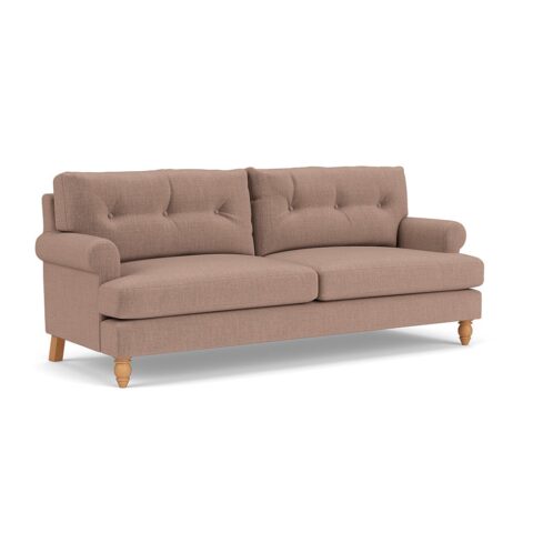 4 Seater Sofa – Dusky Rose – Eco Chenille – Talbot – The Cotswold Company