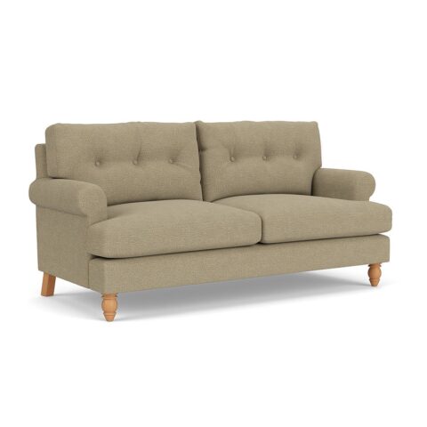 3 Seater Sofa – Green Marl – House Weave – Talbot – The Cotswold Company