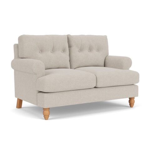 2 Seater Sofa – Natural – Aquaclean Oxford – Talbot – The Cotswold Company