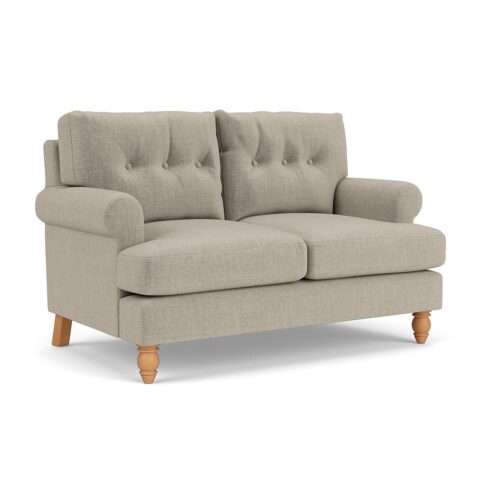 2 Seater Sofa – Natural – Eco Chenille – Talbot – The Cotswold Company
