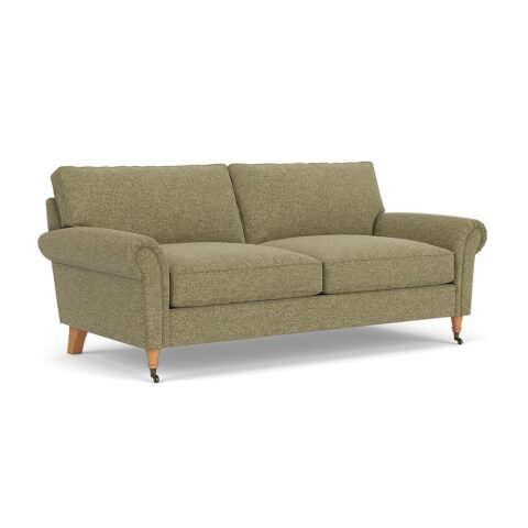 3 Seater Sofa – Sage – Aquaclean Oxford – Osbourne – The Cotswold Company
