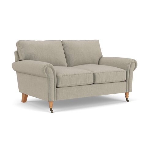 2 Seater Sofa – Natural – Eco Chenille – Osbourne – The Cotswold Company