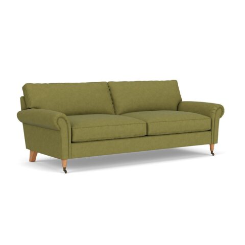 4 Seater Sofa – Apple – House Linen Mix – Osbourne – The Cotswold Company