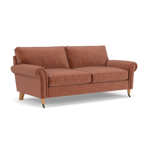 3 Seater Sofa – Cinnamon – Eco Chenille – Osbourne – The Cotswold Company