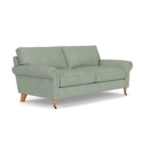 3 Seater Sofa – Lake – Herringbone Weave – Osbourne – The Cotswold Company