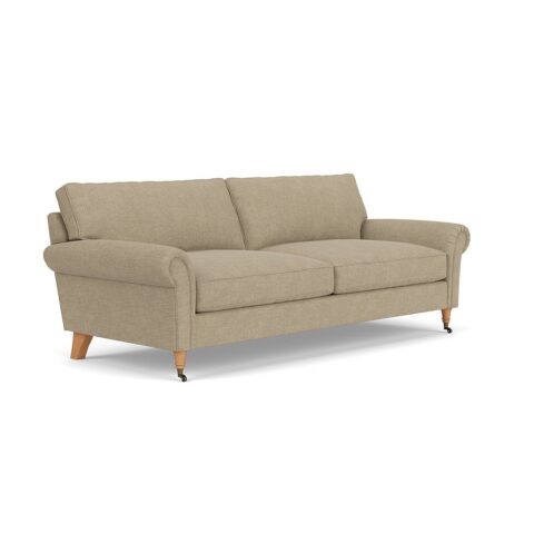4 Seater Sofa – Apple – Rustic Weave – Osbourne – The Cotswold Company
