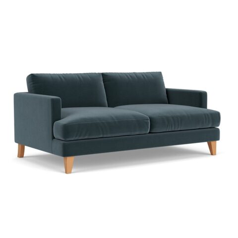 3 Seater Sofa – Night Sky – Matt Velvet – Jackson – The Cotswold Company