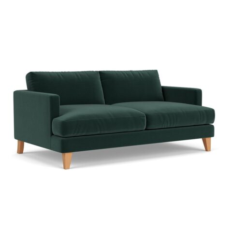 3 Seater Sofa – Lake – Matt Velvet – Jackson – The Cotswold Company
