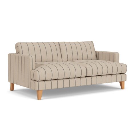 3 Seater Sofa – Charcoal – Compton Stripe – Jackson – The Cotswold Company