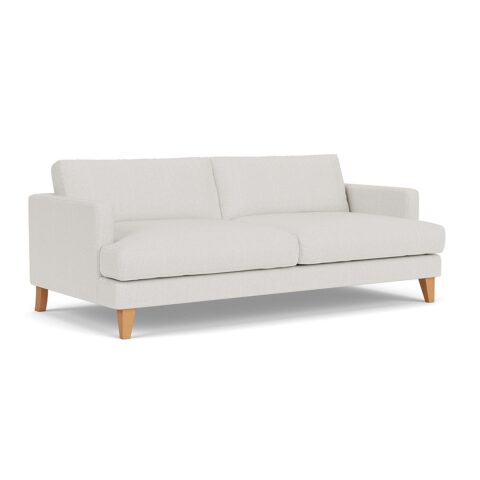 4 Seater Sofa – Grey – Broadway Stripe – Jackson – The Cotswold Company