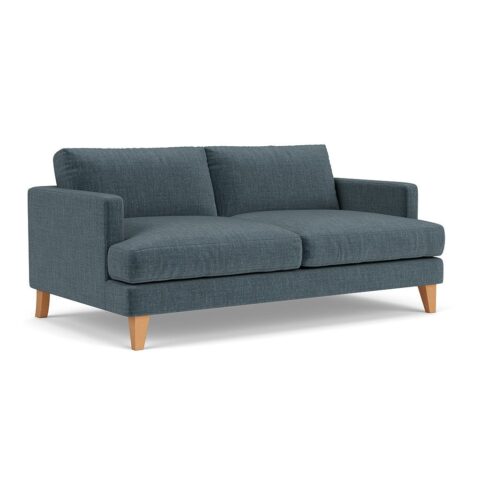 3 Seater Sofa – Teal – Eco Chenille – Jackson – The Cotswold Company