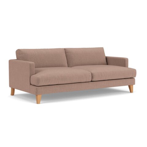 4 Seater Sofa – Dusky Rose – Eco Chenille – Jackson – The Cotswold Company