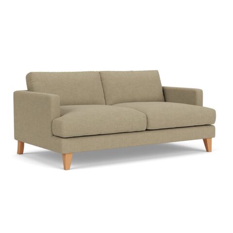 3 Seater Sofa – Green Marl – House Weave – Jackson – The Cotswold Company