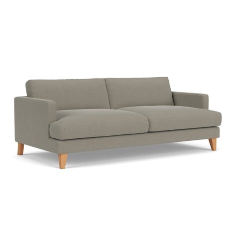 4 Seater Sofa – Flax – Rustic Weave – Jackson – The Cotswold Company
