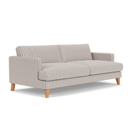 4 Seater Sofa – Indigo – Kingham Stripe – Jackson – The Cotswold Company
