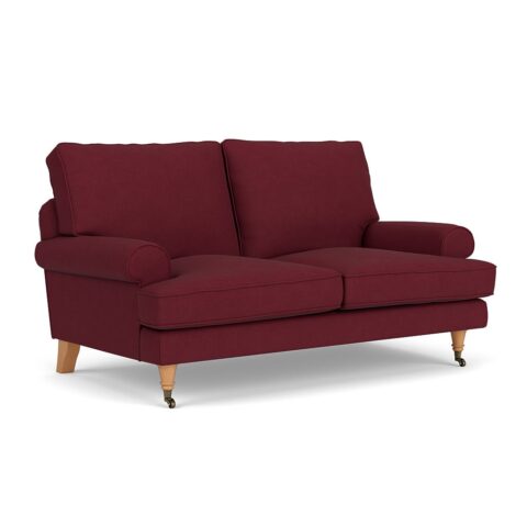 2 Seater Sofa – Rosehip – House linen mix – Stewart – The Cotswold Company
