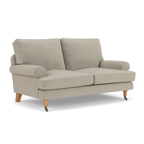 2 Seater Sofa – Natural – Eco Chenille – Stewart – The Cotswold Company