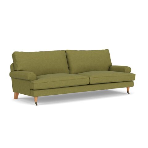 4 Seater Sofa – Apple – House Linen Mix – Stewart – The Cotswold Company