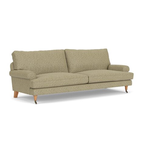 4 Seater Sofa – Apple – Herringbone Weave – Stewart – The Cotswold Company