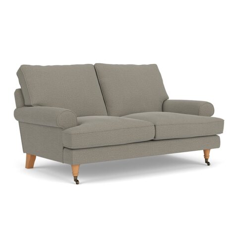 2 Seater Sofa – Flax – Rustic Weave – Stewart – The Cotswold Company