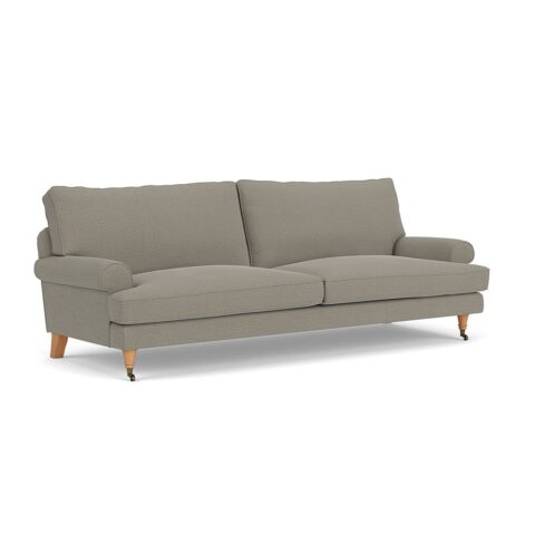 4 Seater Sofa – Flax – Rustic Weave – Stewart – The Cotswold Company