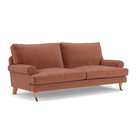 3 Seater Sofa – Cinnamon – Eco Chenille – Stewart – The Cotswold Company