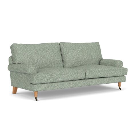3 Seater Sofa – Lake – Herringbone Weave – Stewart – The Cotswold Company