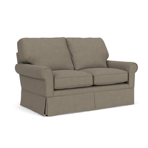 2 Seater Sofa – Mid Grey – House Linen Mix – Dawson – The Cotswold Company