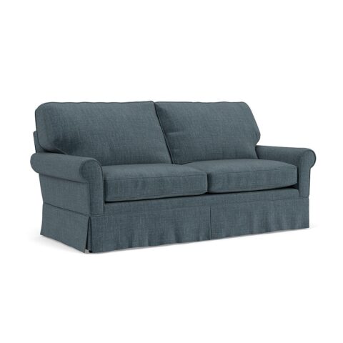 3 Seater Sofa – Teal – Eco Chenille – Dawson – The Cotswold Company