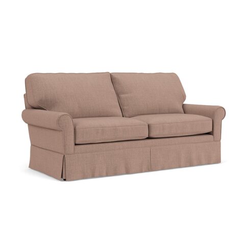 3 Seater Sofa – Dusky Rose – Eco Chenille – Dawson – The Cotswold Company