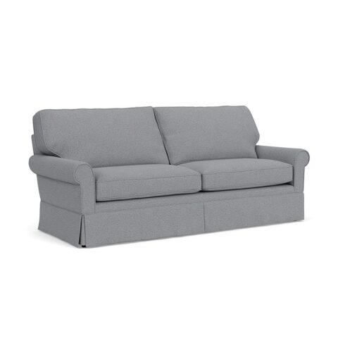 4 Seater Sofa – Blue Marl – House Weave – Dawson – The Cotswold Company