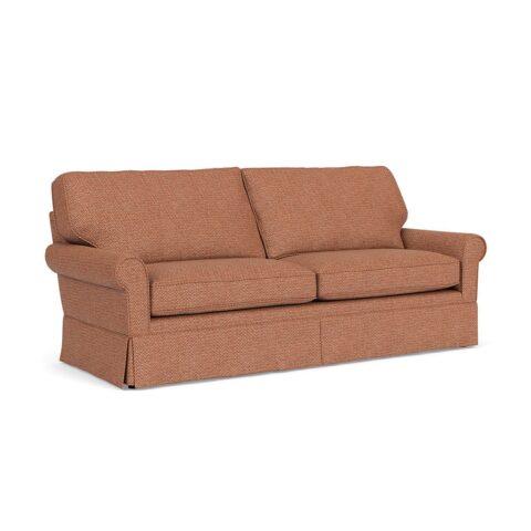 4 Seater Sofa – Brick – Herringbone Weave – Dawson – The Cotswold Company