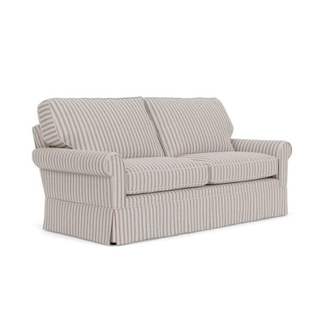 3 Seater Sofa – Indigo – Kingham Stripe – Dawson – The Cotswold Company