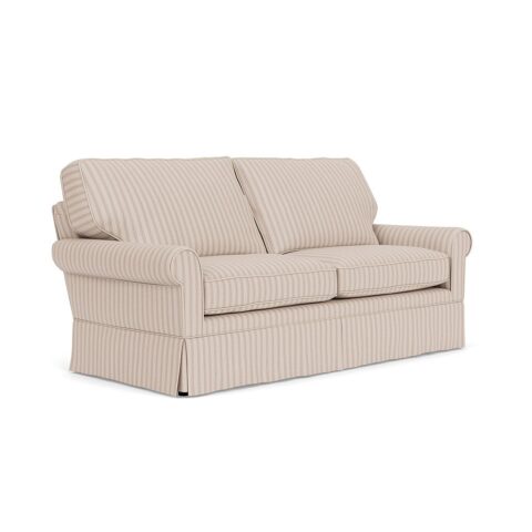 3 Seater Sofa – Flax – Kingham Stripe – Dawson – The Cotswold Company