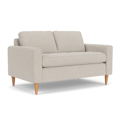 2 Seater Sofa – Natural – Aquaclean Oxford – Saxon – The Cotswold Company