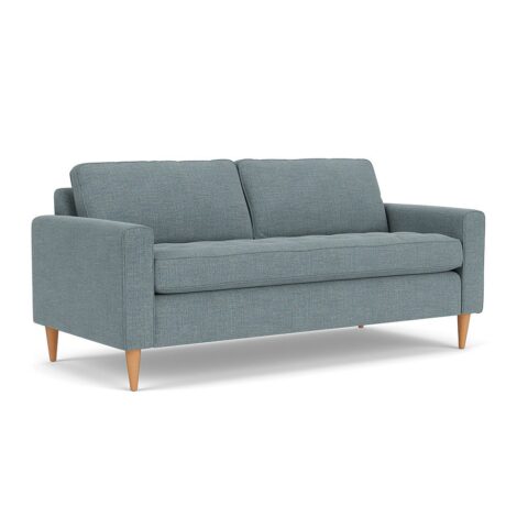 3 Seater Sofa – Teal marl – Rustic Weave – Saxon – The Cotswold Company