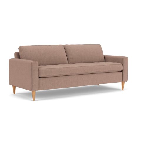 4 Seater Sofa – Dusky Rose – Eco Chenille – Saxon – The Cotswold Company